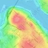 Richmond topographic map, elevation, terrain