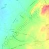 Chorlton topographic map, elevation, terrain