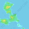Borgles Island topographic map, elevation, terrain