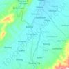 Banna topographic map, elevation, terrain