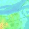 Colônia Penal topographic map, elevation, terrain