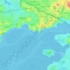 Puketāpapa topographic map, elevation, terrain