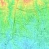 Pemecutan Kaja topographic map, elevation, terrain