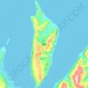 Silda topographic map, elevation, terrain