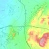 Broxton topographic map, elevation, terrain
