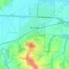 Buckner topographic map, elevation, terrain