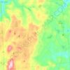Preston Township topographic map, elevation, terrain