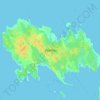 Vormsi topographic map, elevation, terrain