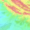 Bhimber Tehsil topographic map, elevation, terrain