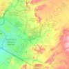 Siana ward topographic map, elevation, terrain