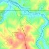 McCaysville topographic map, elevation, terrain