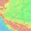 Sava topographic map, elevation, terrain
