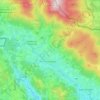 Ulrichsberg topographic map, elevation, terrain
