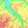 Seppois-le-Bas topographic map, elevation, terrain