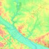 Randolph County topographic map, elevation, terrain