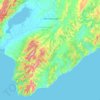 Martinborough Community topographic map, elevation, terrain