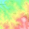 Martínez topographic map, elevation, terrain