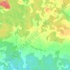 Kaagvere küla topographic map, elevation, terrain
