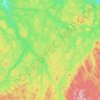 Belle-Rivière topographic map, elevation, terrain