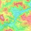 Bad Pyrmont topographic map, elevation, terrain
