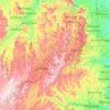 Thaba Chweu Local Municipality topographic map, elevation, terrain