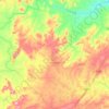 Casserengue topographic map, elevation, terrain