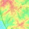 Roebuck topographic map, elevation, terrain