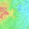 Burgenland topographic map, elevation, terrain