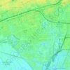 Barona topographic map, elevation, terrain