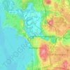 Burlington topographic map, elevation, terrain