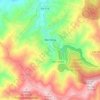 Benfeita topographic map, elevation, terrain