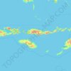 East Nusa Tenggara topographic map, elevation, terrain