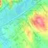 Gárdony topographic map, elevation, terrain