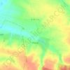 Piannie topographic map, elevation, terrain