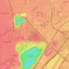 McCook topographic map, elevation, terrain