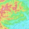 Dobrova-Polhov Gradec topographic map, elevation, terrain