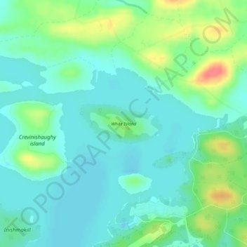 White Island topographic map, elevation, terrain