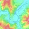 Krasice topographic map, elevation, terrain