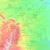 Bushbuckridge topographic map, elevation, terrain