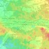 Krasiejów topographic map, elevation, terrain
