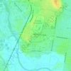 Breakwater topographic map, elevation, terrain
