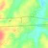 Saulsbury topographic map, elevation, terrain