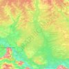 городской округ Бор topographic map, elevation, terrain