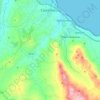 Casteldaccia topographic map, elevation, terrain