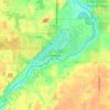 Hanover topographic map, elevation, terrain