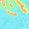 Nightmute topographic map, elevation, terrain