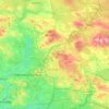 Dąbrowa Górnicza topographic map, elevation, terrain
