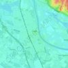 Cuijk topographic map, elevation, terrain