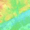 Warka topographic map, elevation, terrain