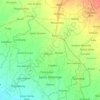Santo Domingo topographic map, elevation, terrain